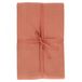 Nappe, coton bio certifié GOTS, brun rouille, 145 x 250 cm