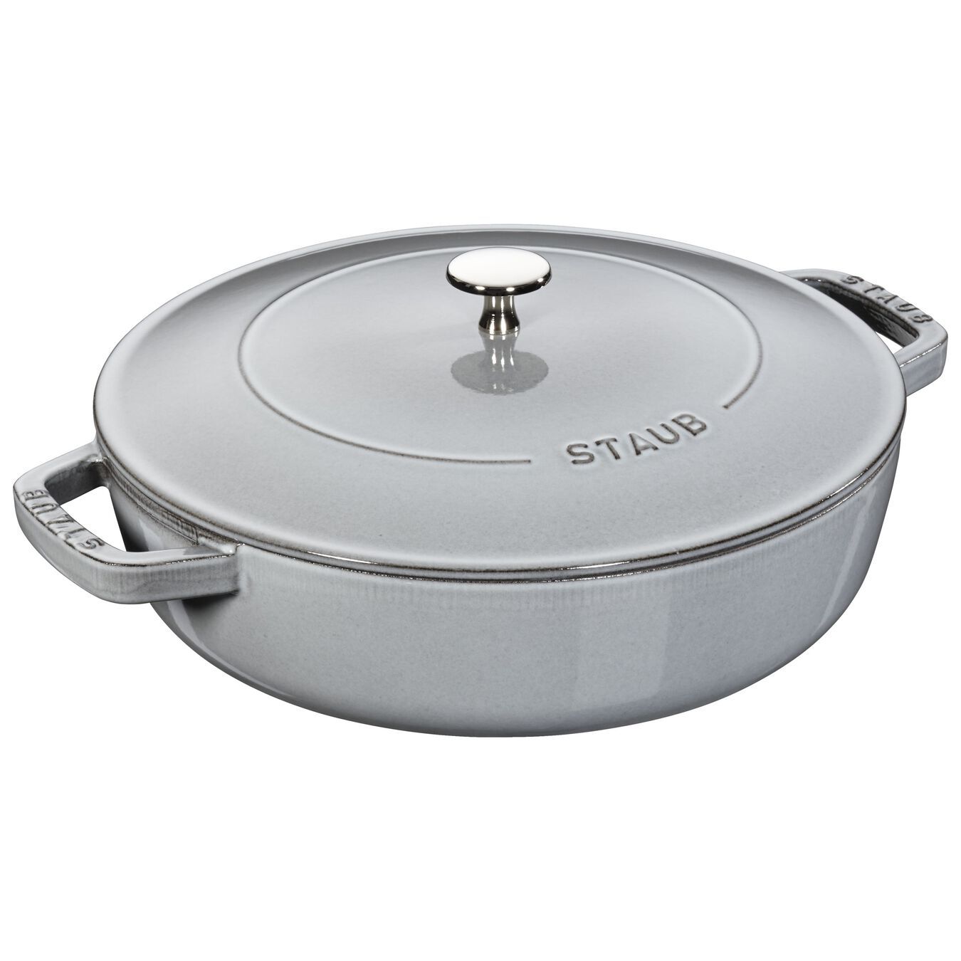 ZWILLING STAUB BRAISERS Sautepan Rond 28cm Grijs Gietijzer