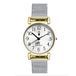Lucardi Kinder Little Miss Fabulous horloge met mesh band - Staal - Zilverkleurig - 24 mm