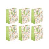 Clairefontaine 32502-2Cpack geschenkzakjes, kraftpapier, groot, 26,5 x 14 x 33 cm, 210 g, motief: safari, geschenkverpakking, ideaal voor: gezelschapsspellen, puzzels