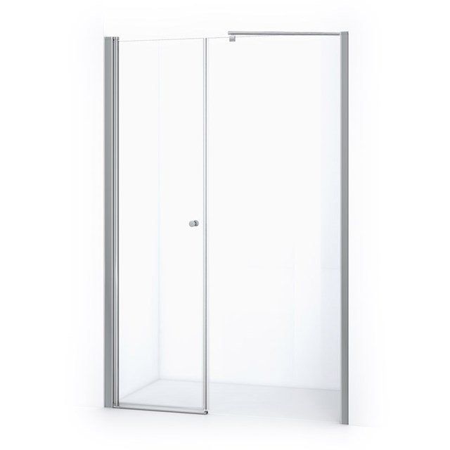 Maxaro Douchewand met Draaideur Zircon Comfort 145cm Chroom