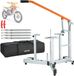 VEVOR Jeu de montage de pneus, kit manuel de changement de pneus, convient aux pneus de 16 à 21 pouces avec des essieux de 15/17/20/25 mm. Outil de montage de roues pour réparations extérieures et mobiles de motos et vélos universels