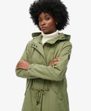 Superdry Vintage Field Parka Dames Groen Maat 40