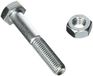 HSI 903008 - Zeskantschroef met moer M10 x 60 mm - 2 stuks