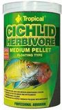 Tropical Cichlid Herbivore medium pellet, per stuk verpakt (1 x 500 ml)