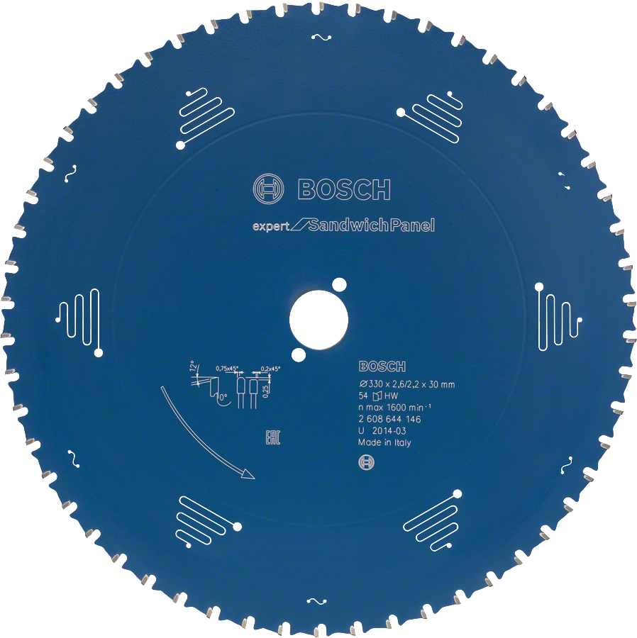 Bosch Expert for Sandwich Panel cirkelzaagbladen