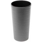 Siena Garden Plantenbak Locon grafiet kunststof 30 cm