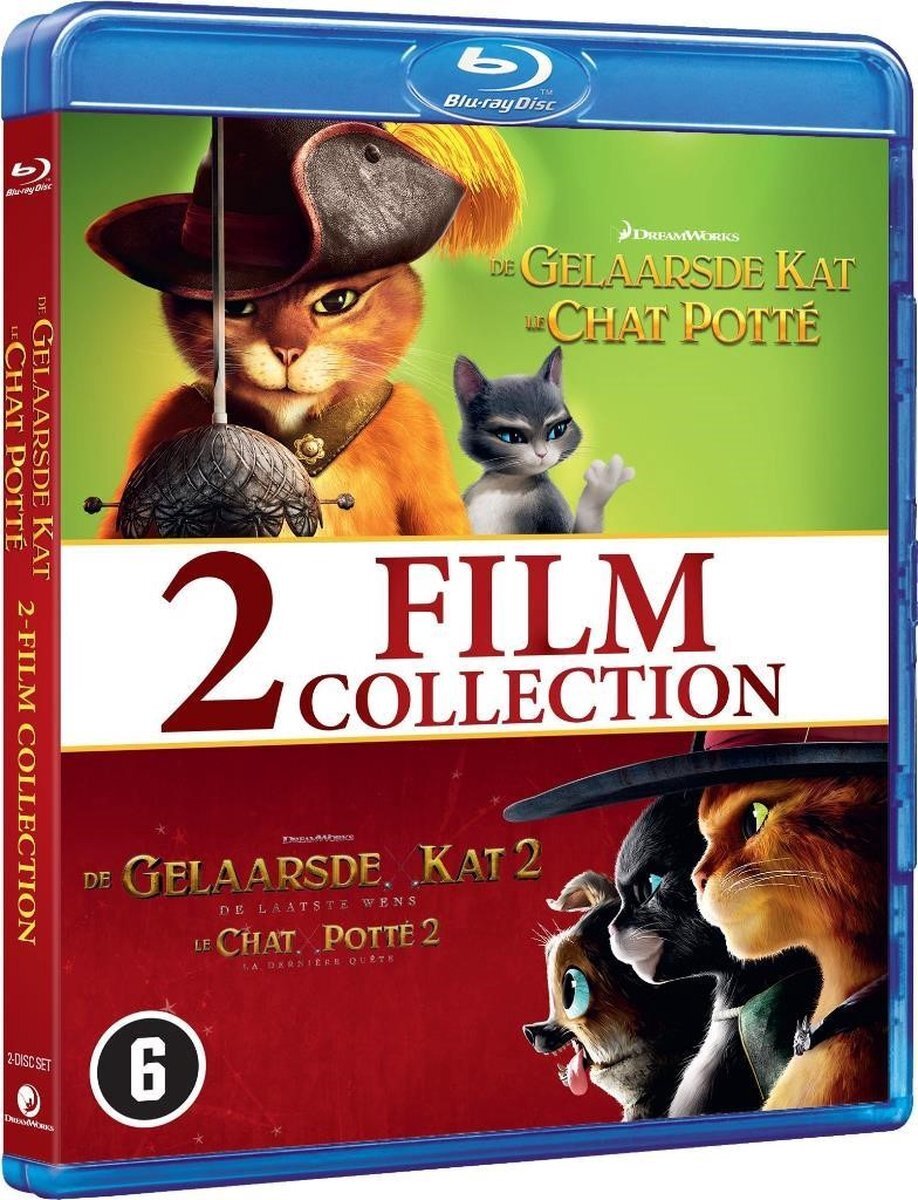 Warner Bros Entertainment Nede Puss In Boots 1-2 Blu-ray