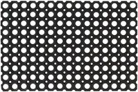 vidaXL Deurmat rechthoekig 60x80 cm rubber
