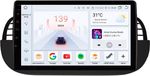 Happiq Autoradio avec Bluetooth et CarPlay pour FIAT 500 (2007-2014) - 6Go 64Go - 9