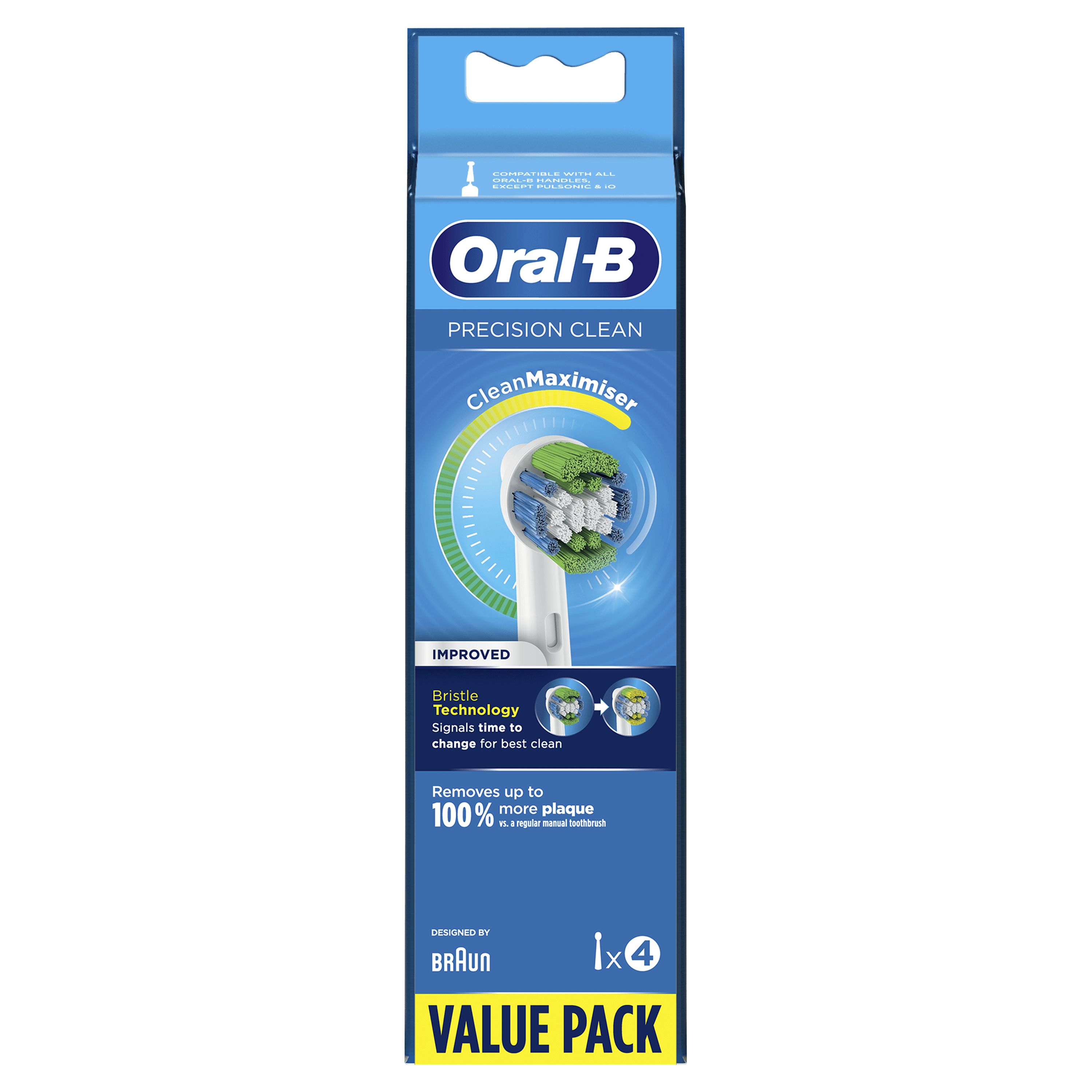 Oral-B Precision Clean Opzetborstels - 4 Stuks