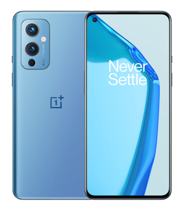 OnePlus 9 Smartphone - 6.6" Fluid AMOLED - 128GB - 8GB RAM - 5G - Arctic Sky Blue