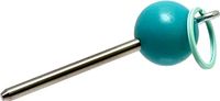 Boulemaus Jeu de Boules Traceur de terrain turkoois V2A roestvrij staal