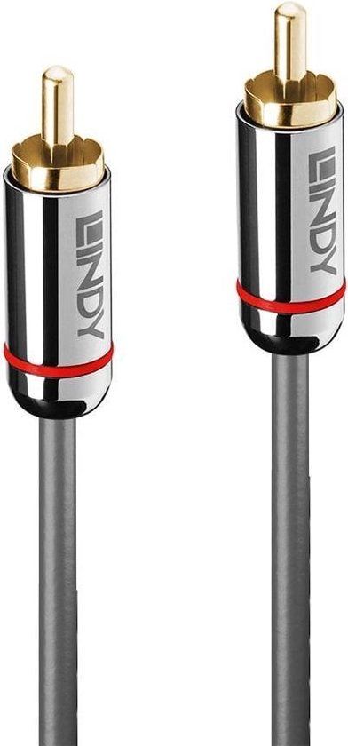Lindy 35341 audiokabel 3 m RCA Antraciet