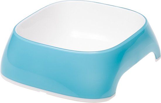 Ferplast Glam Voerbak Lichtblauw 15x13.5x5 cm