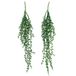 Meneco Kunstmatige Hangende Planten 2-Pack - Faux Parelsnoer Planten Onverpot - Nep Hangende Sappig Decor (Groot)