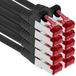 1aTTack.de 2m CAT6 LAN-netwerkkabel RJ45 1000 Mbit, 10 stuks - zwart