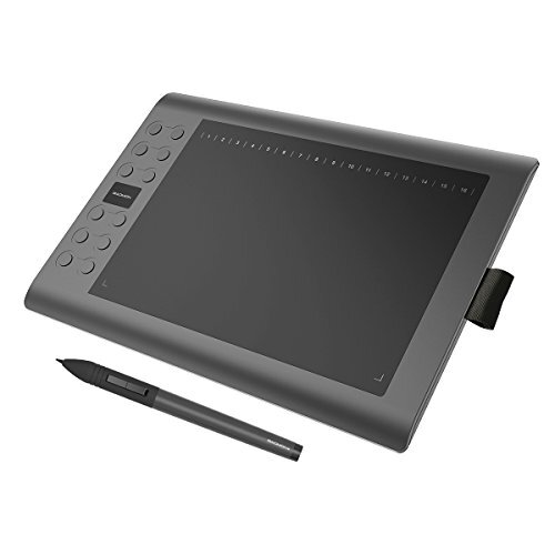 GAOMON M106K10 x 6 inch professionele grafische tablet met stylus en