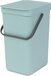 Brabantia Sort & Go - 12 Liter - Mint - Afvalemmer