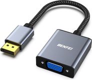 BENFEI DisplayPort naar VGA Adapter 1080p 60hz - DP to VGA Adapter - Spacegrey