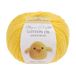 Utopia Crafts Amigurumi Katoenen DK-garen om te haken en te breien, 50% katoen, 50% gemengd acryl, 50 g (1, geel)