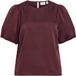 Vila T-shirt Viellette 2/4 Satin Puff Top - Noos 14107986 Port Royale Dames Maat - 36