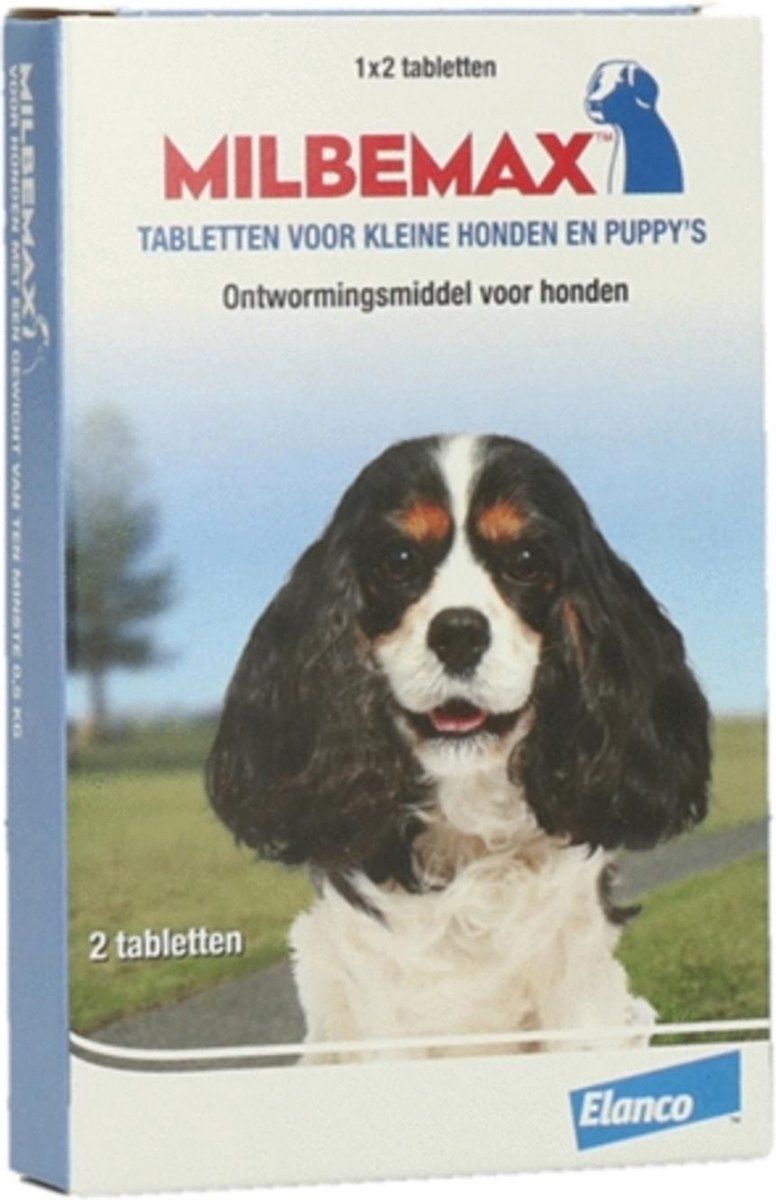 Milbemax Elanco Pup & Hond - Anti wormenmiddel - 2 tab 0.5-10kg