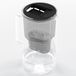 Wessper Glazen 3L waterfilterkan karaf compatibel met Brita MAXTRA+ waterfilter patronen - incl. 1 filterpatroon - Waterkan - Kleur Zwart