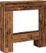 VidaXL Haardombouw 81x18x82 cm bois traité couleur bois vieilli
