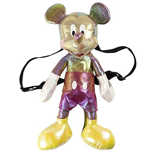 CERDÁ LIFE'S LITTLE MOMENTS Cerdá Mickey Mouse rugzak voor kinderen, glanzend, knuffeldier, kinderrugzak voor meisjes, officiële Disney-licentie, multicolor, Eén maat, Casual