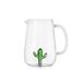 Ichendorf Milano Groene cactuskruik | Collectie Desert Plants | 175 cl | borosilicaatglas | handgemaakt