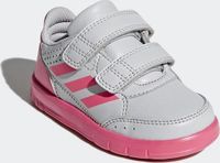 Adidas Alta Sport Kinderschuh - Grau/Fuchsia Rose - Größe 25