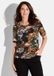 Goldner Shirt Shirt Zwart / Terracotta / Kaki / Gedess. Maat 48
