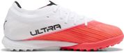 Puma Chaussures de football Nitro 7 Match TT unisexes, ultra rouge, noir et blanc, 41 EU