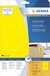 Herma A4 Etiketten - 105x148mm - Geel - 80 stuks