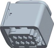 TE Connectivity 2-1418479-1 Boîtier femelle pour câble HDSCS, MCP Nombre total de pôles 8