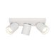 Artdelight Spot Megano 3 lichts balk wit/zwart