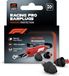 Alpine Hearing protection Alpine Formule 1 Racing Pro Oordoppen - Officiële Formula 1® Herbruikbare Oordoppen - Hoogwaardige Oordopjes voor Races en Evenementen - SNR 22dB - Zwart