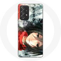 Maniacase Hoesje voor Samsung Galaxy A33 5G Mikasa Ackerman Aanval van de Titanen Anime