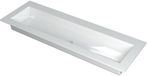 Wastafel INK Kraft Wastafel Enkele Bak Zonder Kraangat - 1400x450x10 mm - Glans Wit