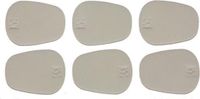 BG A11-L mondstukplakkers - 0.4 mm - 6 stuks - transparant