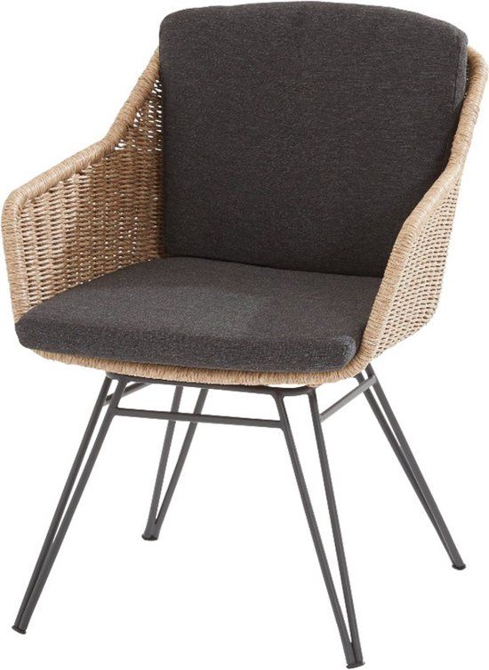 4 Seasons Outdoor Bohemian dining tuinstoel beige Taste 4SO - 1 stuk