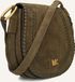 Michael Kors Sac bandoulière Md Saddle Femmes - Kaki - Taille ONESIZE