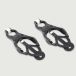 Deep Intensity Nipple Clamps - Noir