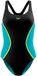 Speedo Solid Splice Medalist Badebekleidung Damen Schwarz