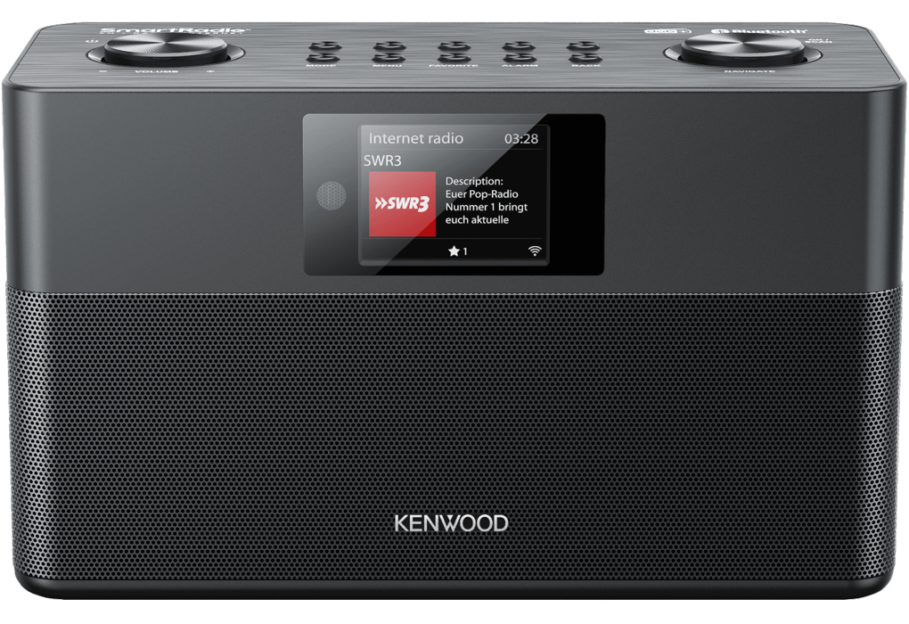 Kenwood Audio Kenwood CR-ST100S-B Internet Radio - DAB+ - Zwart