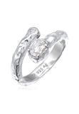 Haze & Glory - Ring - Topaas Wit 925 Sterling Zilver - Dames