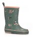Rouchette Kinderregenlaarzen Rouchette Blossom Unisex Watergroen Dierenprint Maat 31