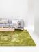 benuta Shaggy Hoogpolig tapijt Whisper groen 120x170 cm