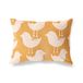 BonaMaison Oranje-Gebroken Wit Decoratieve Kussensloop, Kussenhoezen Bank, Decoratieve Kussenhoesjes, Kussensloop; Sofa, Slaapkamer, Kantoor, Auto 35x50 Cm - Ontworpen en vervaardigd in Turkije
